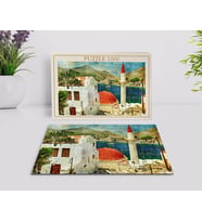 BK Home Yağlıboya Tasarımlı 1000 Parça Profesyonel Puzzle-6