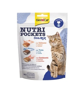 GimCat Nutripockets Kedi Ödülü Sea Mix 150Gr