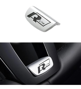 Drs Tuning R-Line Direksiyon Logosu-Siyah Dıka01