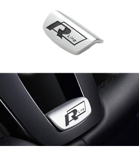 R-Line Direksiyon Logosu-Siyah / Dıka01