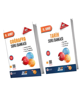 Hız ve Renk 11. Sınıf Tarih ile Coğrafya Soru Bankası Seti 2 Kitap