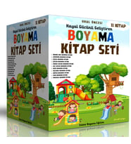 Hayal Gücünü Geliştiren Boyama Kitap Seti (11 Kitap)