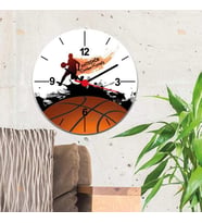 Basketbol Antrenörü Duvar Saati