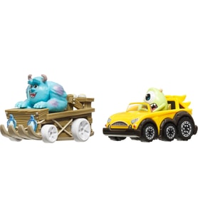 Hot Wheels Raceverse 2'Li Paket Hrt55 Hrt93 Sulley Ve Mike Wazowski (Çok Renkli)