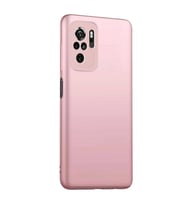 Xiaomi Redmi Note 10S Premium Silikon Kılıf RoseGold
