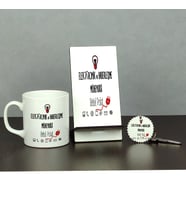 Elektronik ve Haberleşme Mühendisi Üçlü Set (Kupa + Telefon Standı + Anahtarlık)