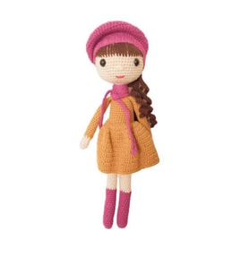Hardal Güz Bebek Amigurumi Organik Oyuncak