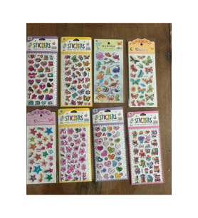 8 Adet Birden Çocuk Eğitici Sticker Çıkartma Seti Model 5