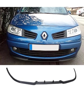 Renault Megane 2  Ön Lip Mat Siyah  Ön Tampon Lip