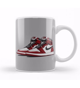 Air Jordan Shoes Kupa Bardak Porselen