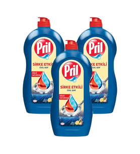 Pril Sirke Etkili Ozel Seri 1100 ml Bulasık Deterjanı x 3 Adet