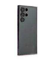 Samsung Galaxy S22 Ultra Kılıf Razer Lensli Silikon - Siyah