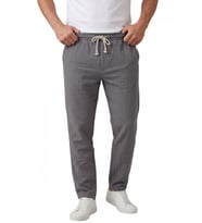 DeepSEA Füme Çizgi Dokulu Rahat Kesim Yazlık Spor Pantolon – Hafif Kumaş Modern Tasarım 2600263
