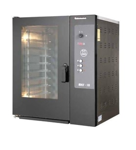 Maksan Elektrik Isıtmalı 10 Tepsili Konveksiyonlu Patisseri Fırın (Gri)