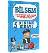 1. Sınıf 5 li Bilsem Deneme Sınavı Tamamı Video Çözümlü Ardışık Yayınları