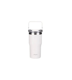 VAGONLİFE DILLER ÇELİK PİPETLİ / PİPETSİZ KULLANIM TUTMA SAPLI MATARA/TERMOS D9168 620ML WHITE