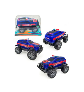 Sürtmeli Jandarma Jeep - Mavi Su Dünyası (Çok Renkli)