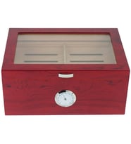Falconetti 2 Katlı Camlı Humidor Puro Kutusu rc19