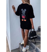 Tasarım Sırt Baskılı Tasarım Tshirt (STD)