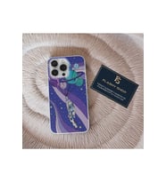 Samsung Galaxy A34 Uyumlu Astronot ve Gezegen Tasarımlı Şeffaf Kılıf