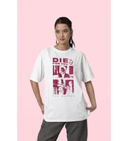 The Weeknd Die For You Şarkı Baskılı Oversize Rapper Tişört, Unisex Rap Tişört