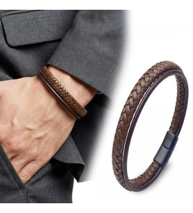 Moncuk Design Kahverengi Çoklu Deri Bileklik 33513B5D3