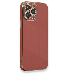 Pilelistore   iPhone 13 Pro Kılıf Volet Silikon - Kırmızı