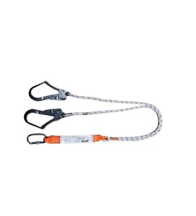 Karam Çift Bacaklı Şok Emicili Lanyard Büyük Kancalı Karam Ka 341