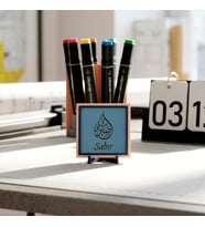 Minimalist Sabır Motifli Masaüstü Objesi, Sevdikleriniz İçin Manevi Değeri Yüksek Hediye 10x10 cm