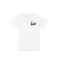 Love Dogs Cep Logo Tasarımlı Beyaz Tişört