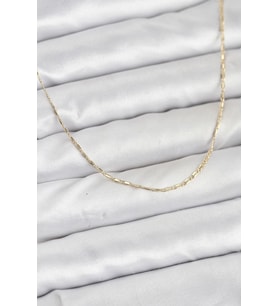 Mey İthalat® CM 14K Renk Kesme Model 60 cm Kadın Kolye
