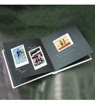 Mini Anı Defteri 17x17 Cm - 20 Adet 5x7 Cm İntax Fotoğraf Baskı, Beyaz Jel Kalem ve Bant Hediye