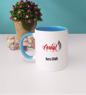 Avukat Kupa Bardak Mavi