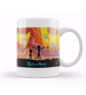 Rick And Morty 02 Kupa Bardak Porselen