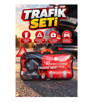 Araç Acil Durum ve Trafik Güvenlik Seti – Yangın Tüpü ve Reflektörlü