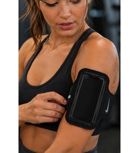 Nike Lean Arm Band Plus Dokunmatik Uyumlu Siyah Telefon Tutacağı