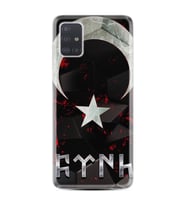 Samsung a71 A72 A73 A7 A9 2018 C7 C9 Kılıf Desenli Silikon Göktürk 1394
