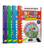 ÇILĞIN DEDEKTİFLER 4 KİTAP SET 