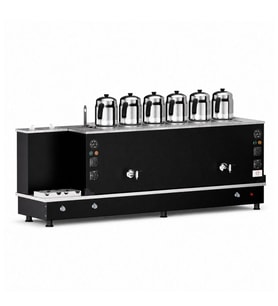 Anka Tüplü Statik Turbo Hibrit 6 Demlik 60 Litre Çay Makinesi