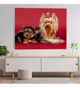 Evcil Köpek Kanvas Tablo