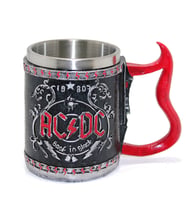 AC/DC Detaylı Çelik kupa