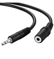 Ayt 3.5 Mm Stereo Erkek Dişi 10 Metre Uzatma Kablo Mikrofon Kulaklık Aux Uzatma Kablosu
