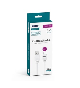 Basic 100 Cm Type-c Usb Şarj Ve Data Kablosu 3.0a 1 Metre Iphone/samsung/xiaomi Cb410t