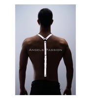 Karanlıkta Parlayan - Reflektörlü Panbtolon Askısı, Reflektörlü Clubwear (Beyaz)