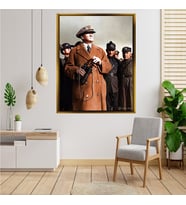 ÇERÇEVELİ ATATÜRK TABLO S552