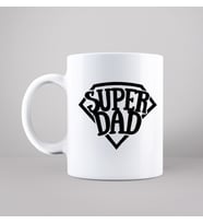 Süper Baba (Super Dad) Tasarımlı Kupa