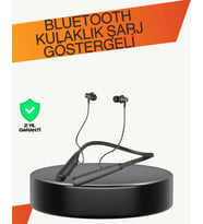Y12 Bluetooth Kablosuz Kulaklık Lcd Pil Ekranı, Kompozit Diyafram, Dokunmatik Panel