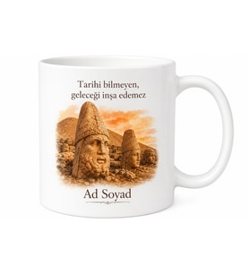 Adıyaman Tarih Sevenlere Özel Baskılı Kupa Bardak Hediye