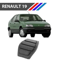 OTOZET Renault 19 Fren - Debriyaj Pedal Lastiği 2 Adetli Takım