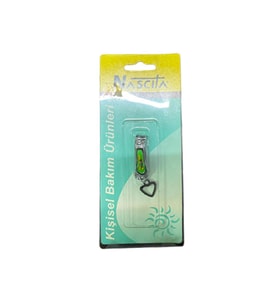Nascita Bebek Tırnak Makası 04 yeşil desen (Sarı)